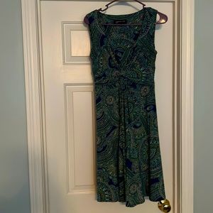 Paisley Jones of New York v-neck dress